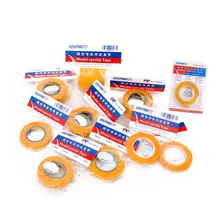 U-STAR Masking Tape Spezifikationen Modelle Spezielle Masking Klebeband 2mm-50mm Modell Hobby Malerei Werkzeuge Zubehör