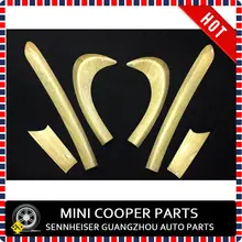 Китайский дерево Catalpa стиль дверной комплект и приборная панель Крышка только для Mini Cooper F56 SD(8 шт./компл