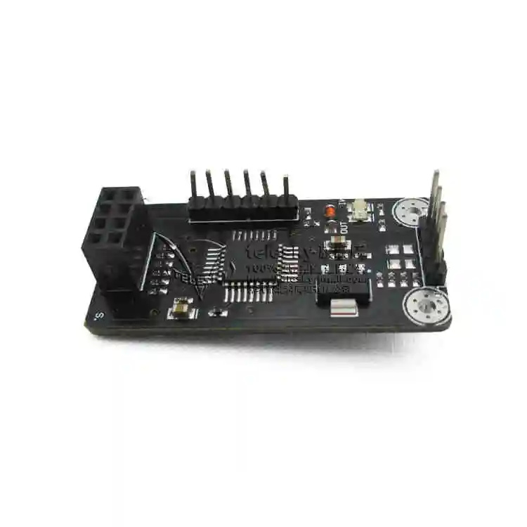 

Плата разработки беспроводного модуля с интерфейсом ATMEGA48 + NRF24L01