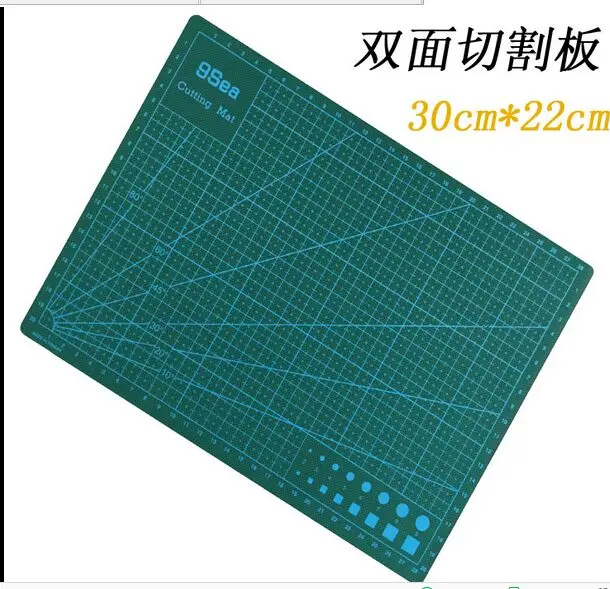 

30 * 22cm A4 Double-sided Cutting mat Cutting Plate patchwork for seiwng Mediated Knife Board Cutting Board Office Stationery