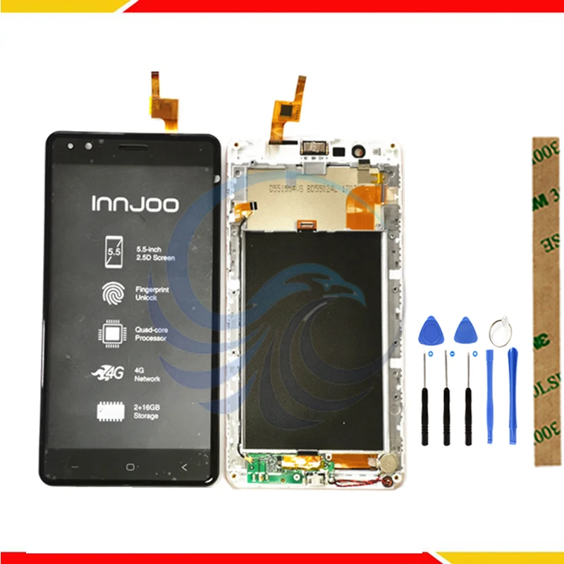 

Mobile Phone Touch Scree LCD For InnJoo Halo3 Plus LCD Display Screen With Touch Screen Assembly