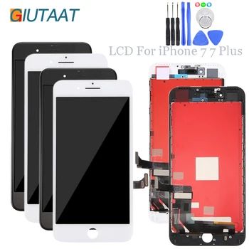 

LCD Display Touch Screen Digitizer Assembly For Iphone 7 7G 7P 7 Plus Repair Parts with Tools