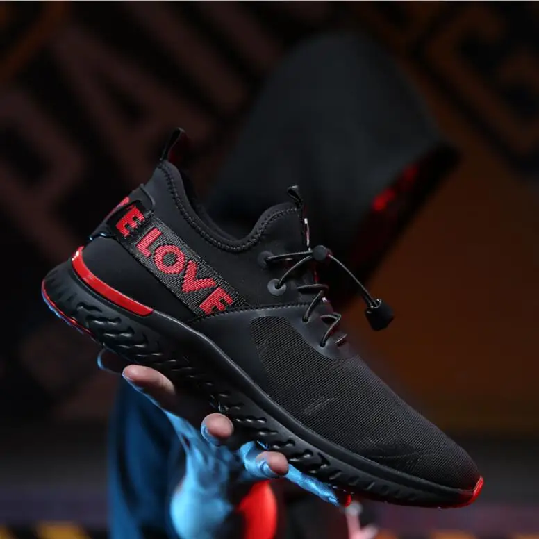 

2018 Spring/Autumn lightweight breathable Beginner sneakers Outdoor Trainers Sport Shoes Athletic Comfortable Men Running Shoes