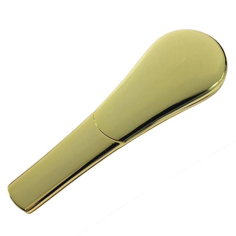 Новое поступление 7 цветов металлическая курительная труба металлическая труба ложка Форма труба - Цвет: Yellow