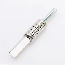 Татуировки 1 шт. Нержавеющая сталь плоский Татуировка Magnum картриджи труба задний стержень 23F 25F для татуировки боди-арт