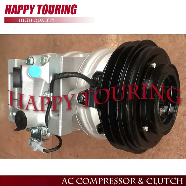 Online Auto Air Conditioning Compressor 10p30c 12v 24v For Online Auto Air Conditioning Compressor 10p30c 12v 24v For Toyota Coaster Mini Bus 24 Volt Pulley Pv2 447220 0394 88320 36560 Aliexpress Mobile