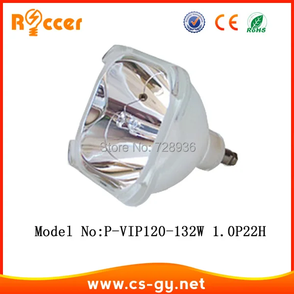

compatible bare bulb P-VIP 120-132W 1.0 P22H for projector lamp XL-2200