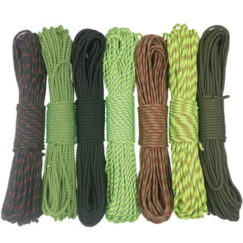 5mm Diameter 100FT Feet 31 Meters Mil Spec IV 750LB 7 Strands Parachute Cord Paracord Rope Cord original uk fraser anti static cord rope length 10 meters 850 10