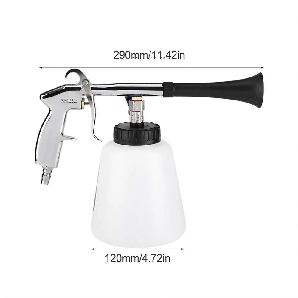 

Car Cleaning Gun Air Pulse High Pressure Surface Interior Exterior Tornado Cleaning Paint surface cleaning and maintenance tool
