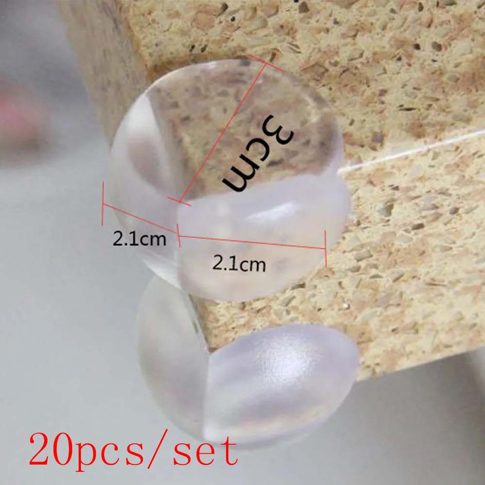 

2018 New 20pcs/Pack Baby Safety Corner Guards Table Protector Edge Safety Protection Cover Anti Collision