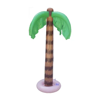 

Outdoor Inflatable Recreation 90CM Palm Trees Models PVC Lawn Games Beach Decoration Anti-blasting Simulation Potted Water Toys