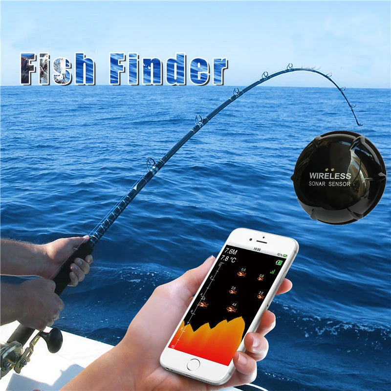 الشتاء المحمولة LCD صياد السمك اللاسلكية الصيد أسلم إنذار تحت الماء محول Fishfinder كاميرا