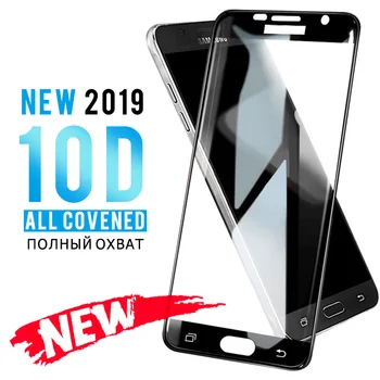 

10D Full cover tempered glass For Samsung Galaxy A7 A5 A3 2017 2016 Screen Protector For Samsung A7 A6 Plus 2018 Protective Film