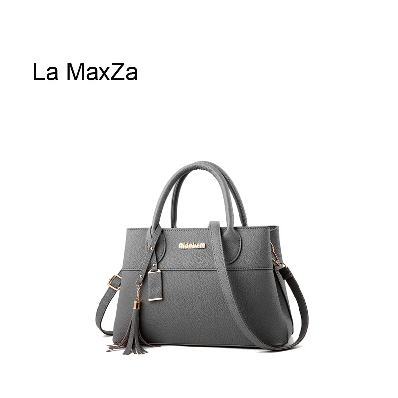 

La MaxZa High Quality PU Leather Shoulder Bags Polyester Messenger Tote Bags Shoulder Handbags Fashion Handbags Women Bag