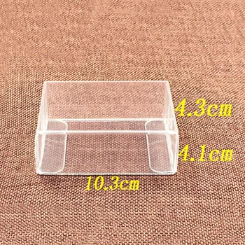 

20pcs/lot PVC Box Clear Plastic Boxes Storage Model Gift Box 0.47mm Transparent Wedding/Christmas/Candy For Gift Packaging Boxes