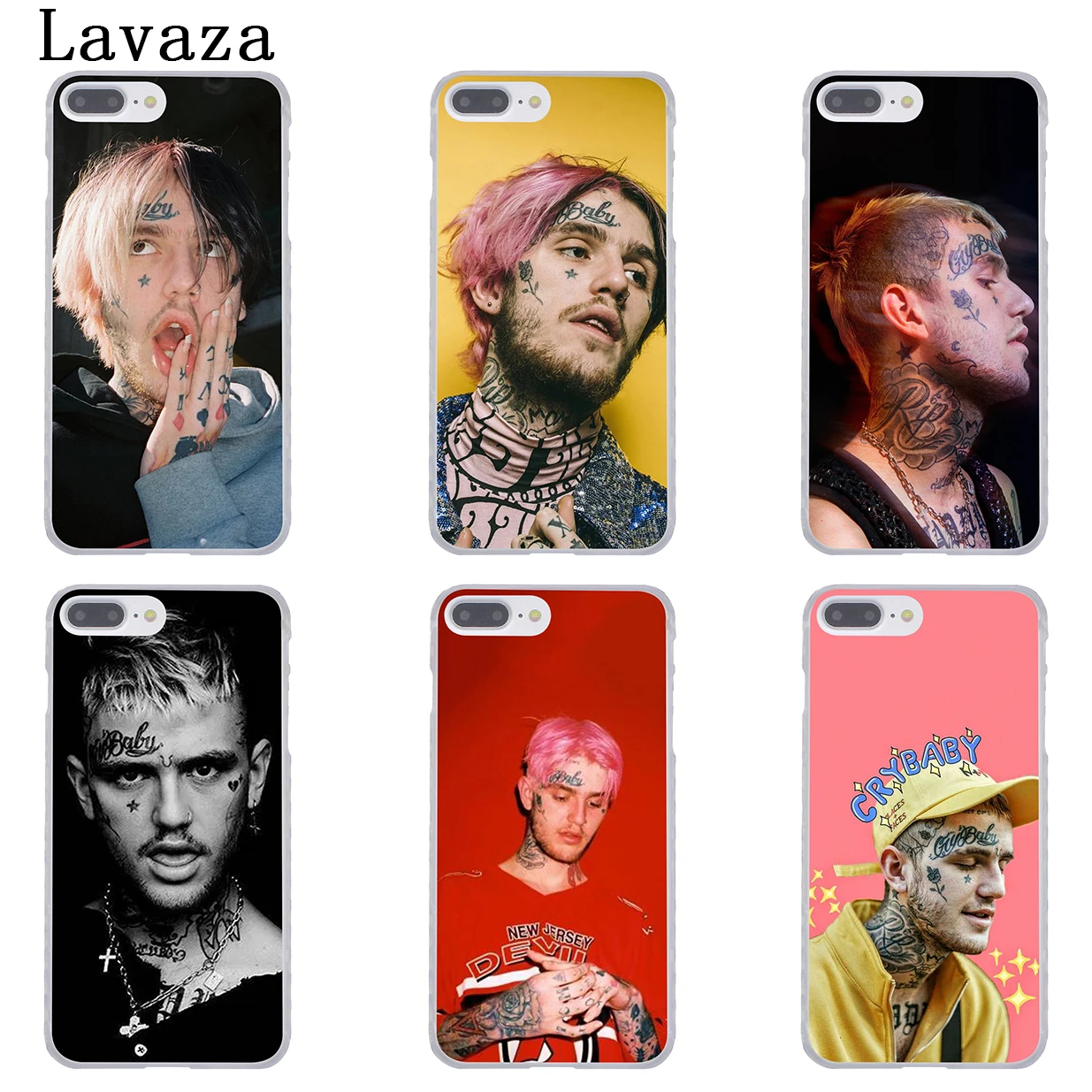 Lavaza Lil Peep Lil Bo Peep Hard Case Shell for Apple iPhone 6 6s 7 8 Plus 4 4S 5 5S SE 5C for iPhone XS Max XR Cases