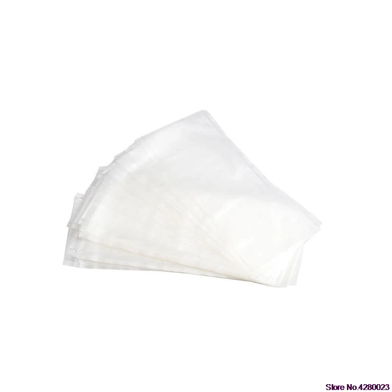 

2019 New 50Pcs/bag PVA Fishing Bait Bag Water Soluble Fishing Bag Terminal Tackle Accessories