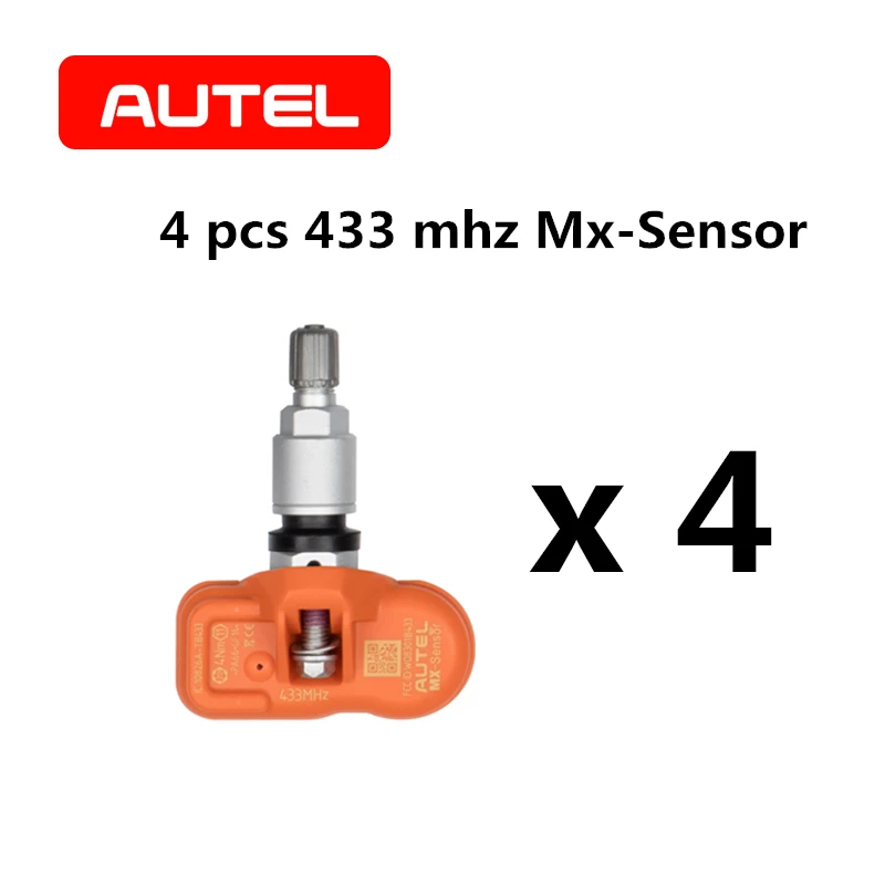 AUTEL MaxiTPMS Pad MX-Sensor 2 in 1 433 & 315 mhz Tire Pressure Monitoring System Tester Reader OBD2 TPMS Scan Diagnostic Tools