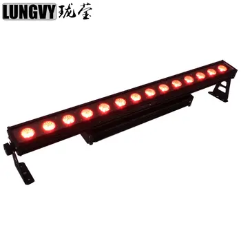 

Free Shipping Linear Sound Ip65 14*30W RGB 3in1 Led Stage Wall Washer Outdoor for Stage DJ Bar Disco Party Nightclub Used