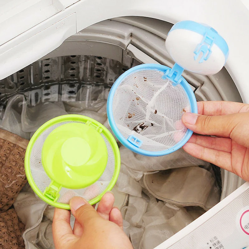Шайба плавающая щетка для волос сетчатый мешок стиральная машина фильтр для стирки мешок сетка