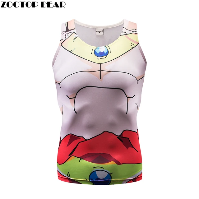 Cartoon Tank Top Men Women Vest singlet Top&Tee Waistcoat Cool Female Naruto Pullover Bodybuilding Underwaist Summer ZOOTOP BEAR