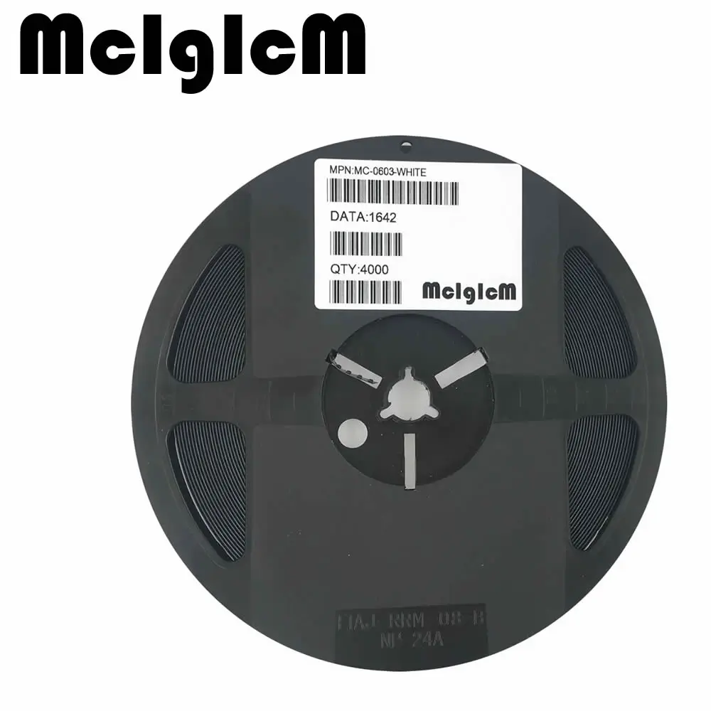 MCIGICM 4000 шт. 0603 SMD светодиодные диоды светильник белый красный желтый зеленый