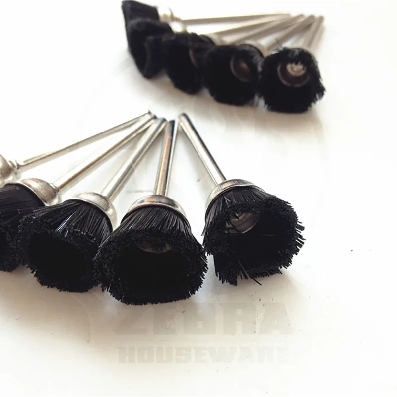 Buy 10 pcs/lot Bowl shaped Plastic Fiber Brushes/wire brush for Metal/Dust