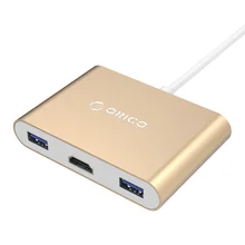Usb type-C hdmi-кабель, адаптер 4 K Ultra HD USB C HDMI для MacBook, с ПК с источником питания 5-20 V, RCH3A