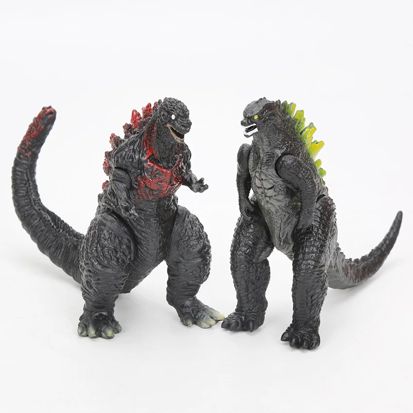 8 см японского аниме Kaiju фигурки 1/12 Масштаб Окрашенные фигурки динозавра ПВХ Фигурки Brinquedos