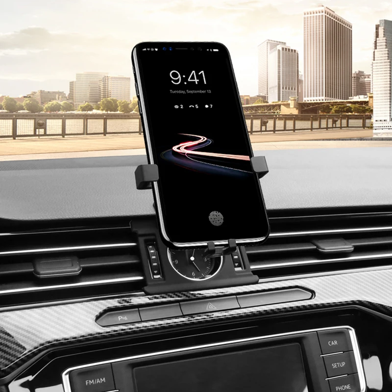 Car Gravity Phone Holder Mobile Car Phone Holder Stand Outlet Bracket For Volkswagen Passat B8 Arteon