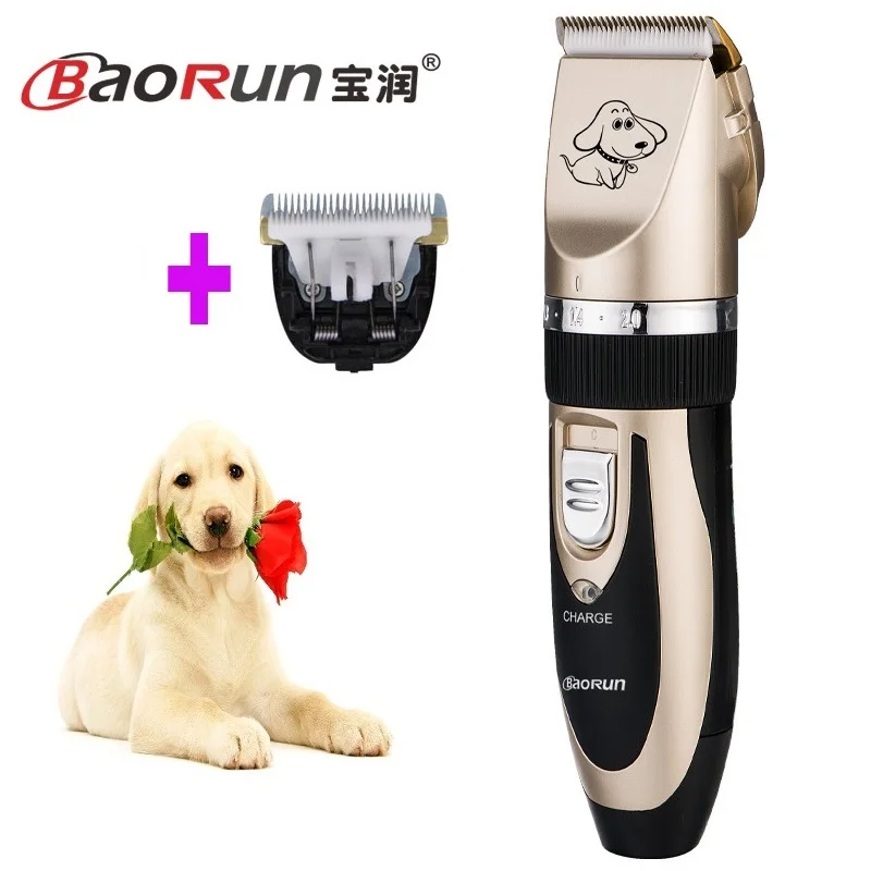 Buy Rechargeable Cat Hair Trimmer Electric Pet Hair Clipper Remover Dog