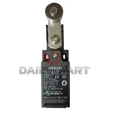 

DHL/EMS 5 LOTS New in Box OMRON Automation & Safety D4N-2125 SNAP ACTING LIMIT SWITCH MOMENTARY