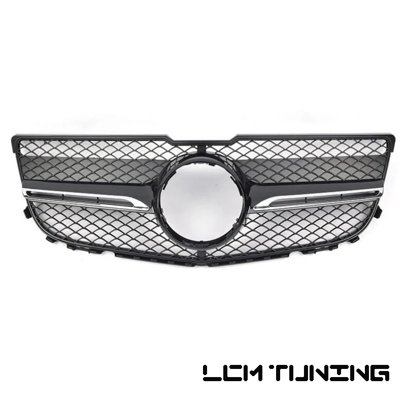 

For Mercedes For Benz GLK-class X204 GLK200 GLK220 GLK250 GLK350 2013-2015 with Emblem A Style Front Bumper Racing Grille
