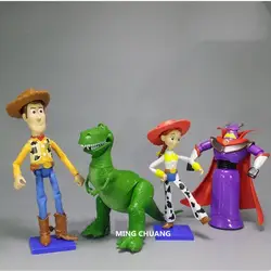 Toy Story Woody Рекс Джесси Оноре де Бальзак 13,5 см фигурку Коллекционная модель игрушки D569