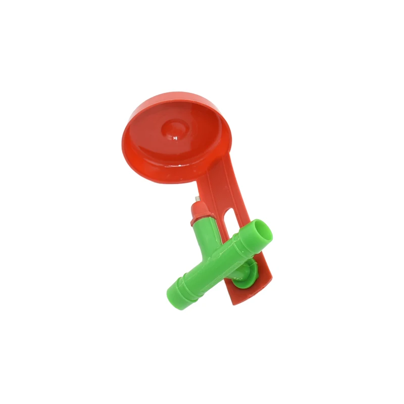 

5 sets Chicken Drinking Spring Tee Nipple Drinkers Ball Drinking Fountain Farm poultry drinking equipment