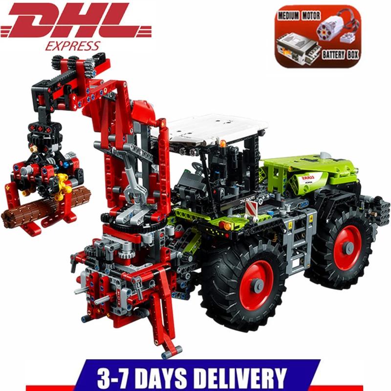 

Technic Series MOC Remote Control Train Truck Heavy Tractor Building Blocks Sets Kits Bricks Toys Compatible Legoings Gift