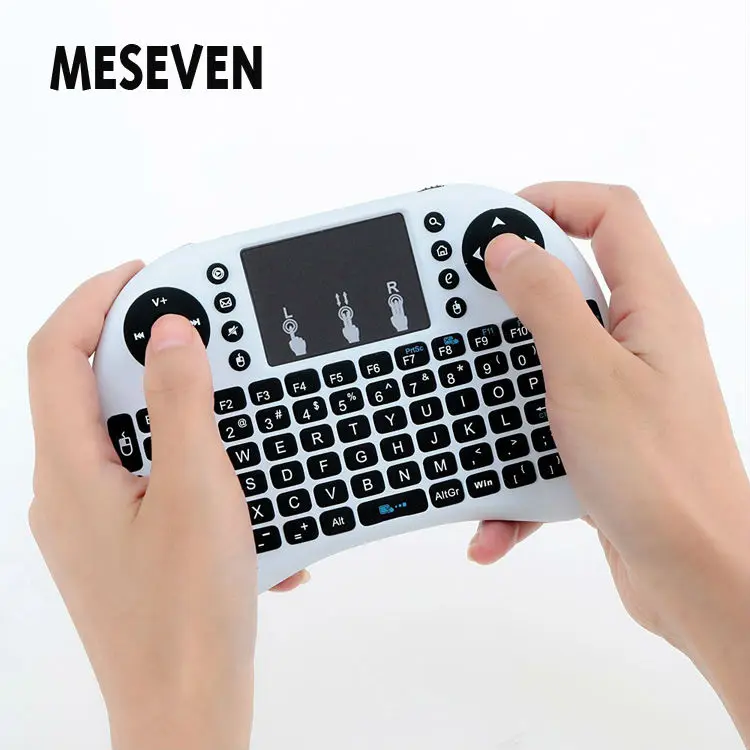 Mini 2.4GHz Wireless Handheld Keyboard Air Mouse Remote Controller with