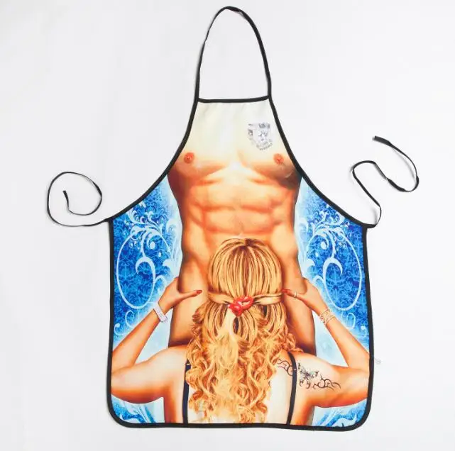 Novelty Kitchen Apron Cooking Boxing Male Boxer