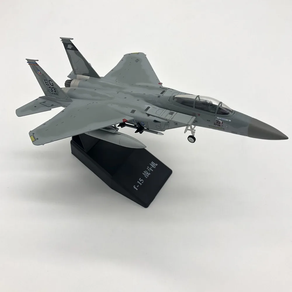 1:100 масштаб самолет модель F15 F-15 сплав металл коллекция хобби