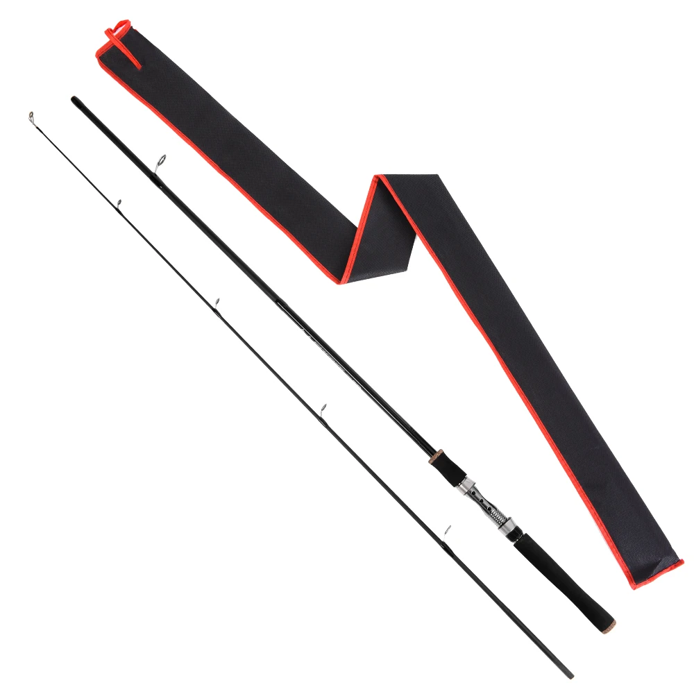 LEO 1.8M/2.1M Telescopic Fiberglass Fishing Rod Portable 2 Sections