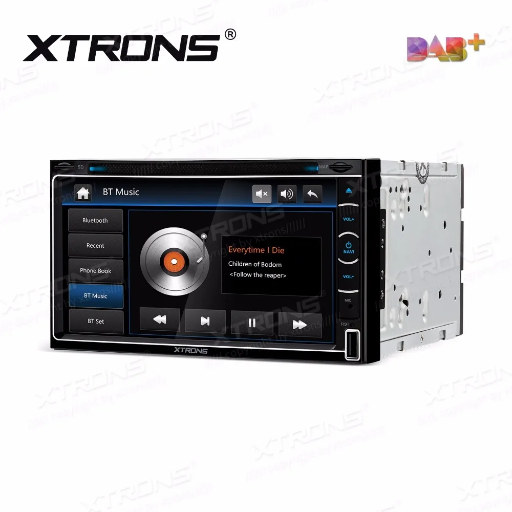 Discount 6.95" Two Din Car DVD Double Din Car Navigation GPS 2 Din Multimedia Player with Built-in Vehicle Standard DAB+ Module 1