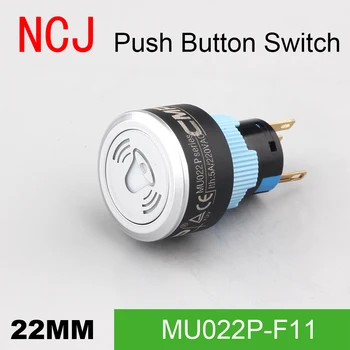 

NCJ 22mm PC Push Button Switch IP67 Maintained Alternate & Momentary push button switch with LED lamp 5A