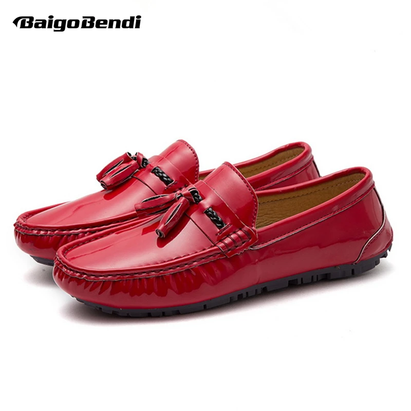 Mocasines 10 con borlas de 0N para hombre, mocasín felpa cálido e informal para invierno, zapatos de barco hombre|Zapatos náuticos| -