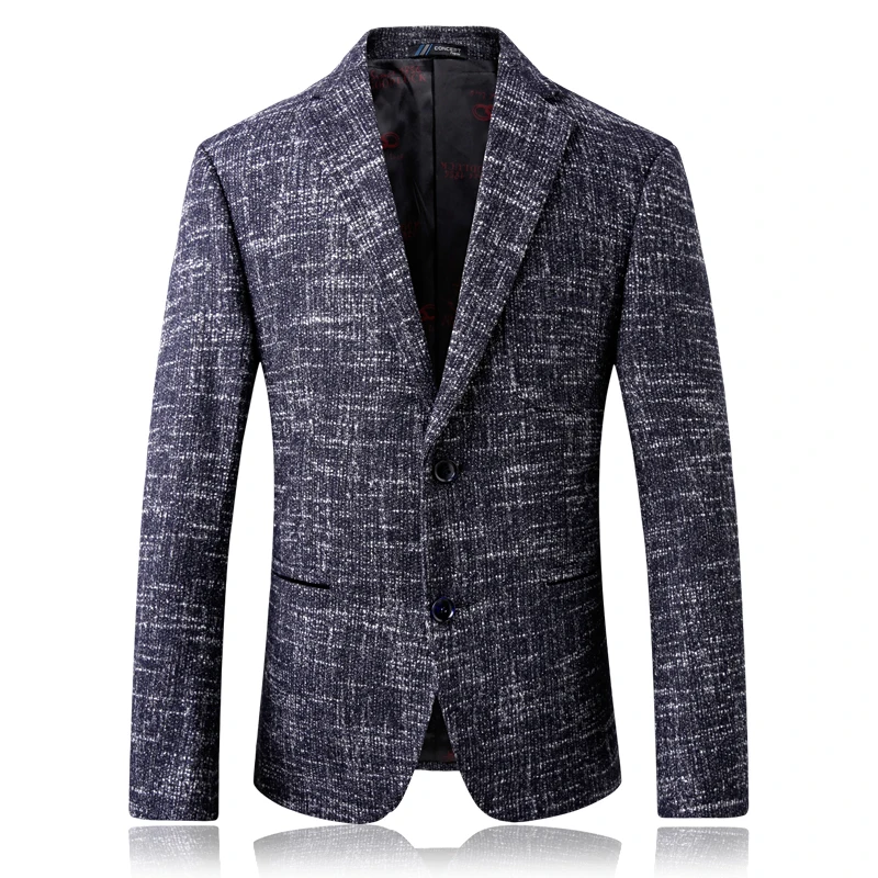 

Suit jacket autumn and winter new men's fashion slim suit jacket men's boutique business casual suit jacket men's wild blazer
