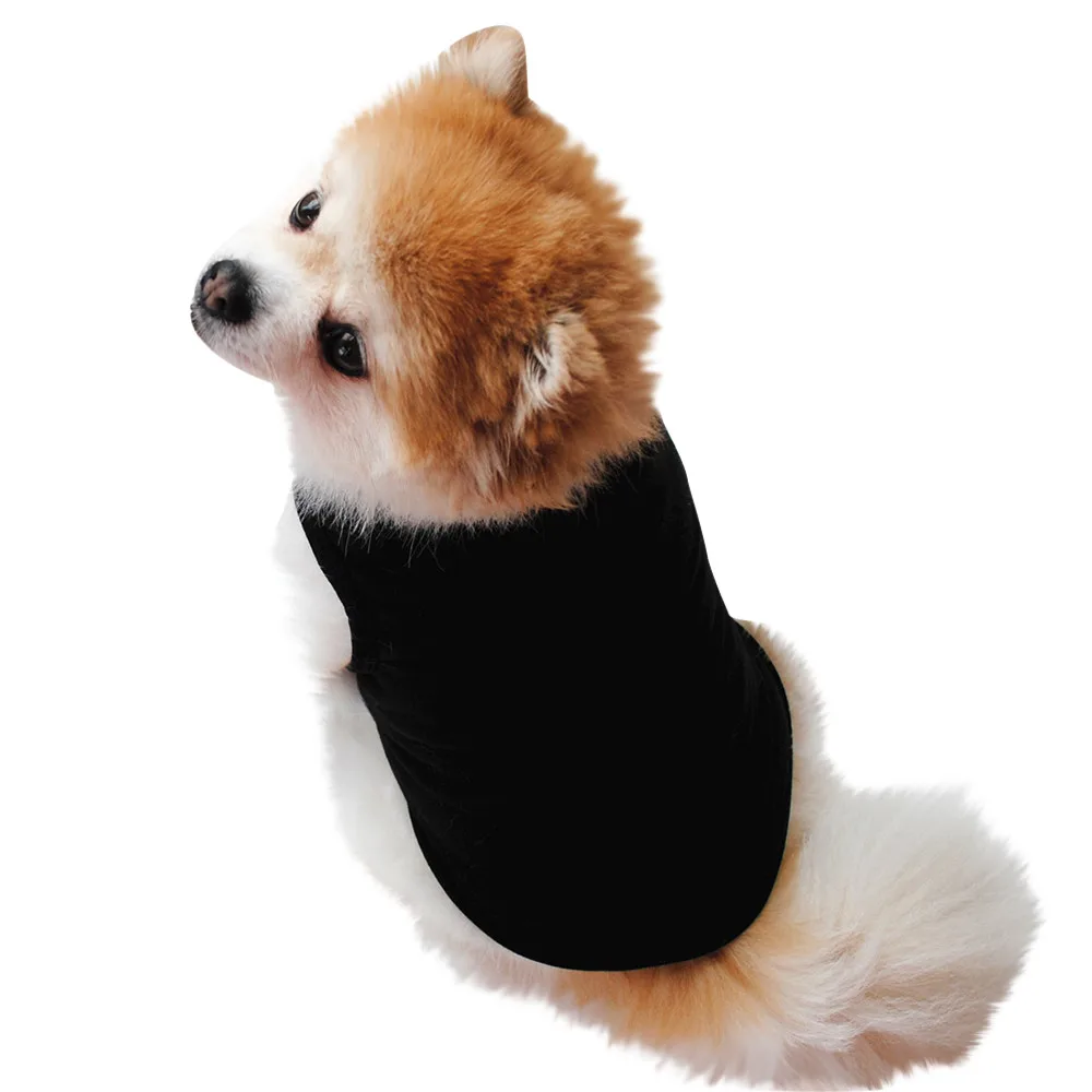 Pet Clothes Simple Summer Shirt Small Dog Cat Dog Clothing Vest Dog