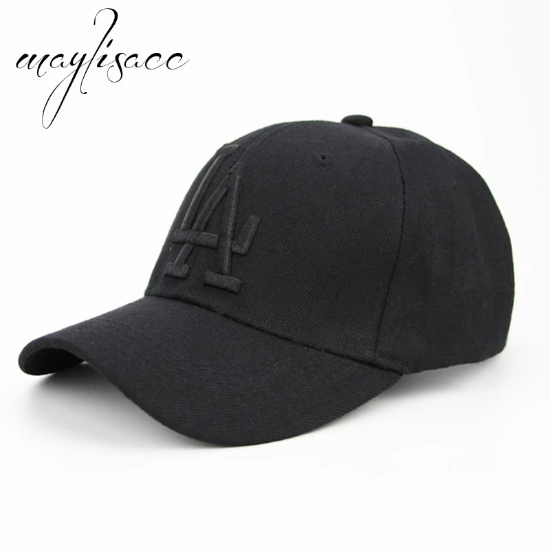 

Maylisacc Letter LA Unisex Baseball Cap Sun Hat bone Snapback Hats Adjustable Cap for Women Men Hat Outdoor Sports Travelling