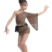 С леопардовым принтом платье для латиноамериканских танцев для девочек для профессиональных латинских Танцы костюмы детская одежда в южноамериканском стиле платье для танцев для латиноамериканские бальные танцы