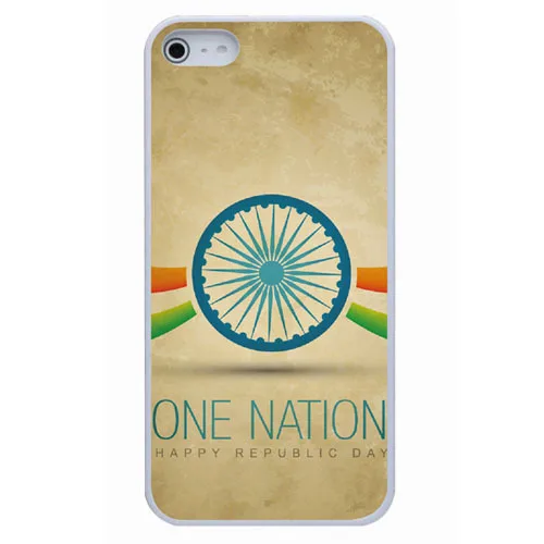 India flag one nation Cover Case for iPhone 5 Brand JNSNG Custom Luxury Hard PC Retail Package Free Shipping |
