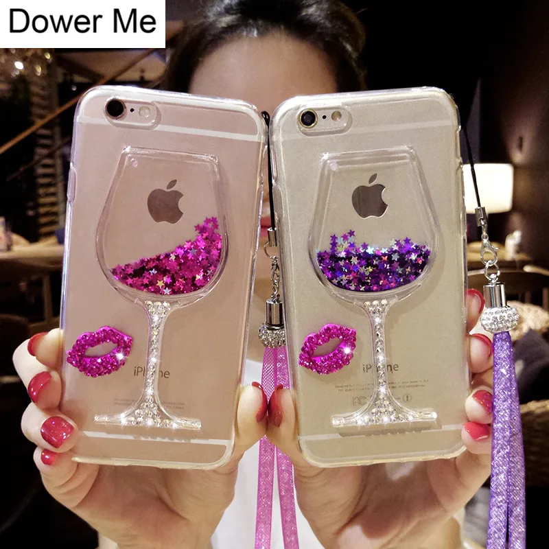 Чехол для iphone XS Max XR X 8 7 6S Plus SE Samsung Galaxy Note 9 5 4 3 S10E S10/9/8/7/6 Edge Plus|glitter case|case for iphonecase plus |