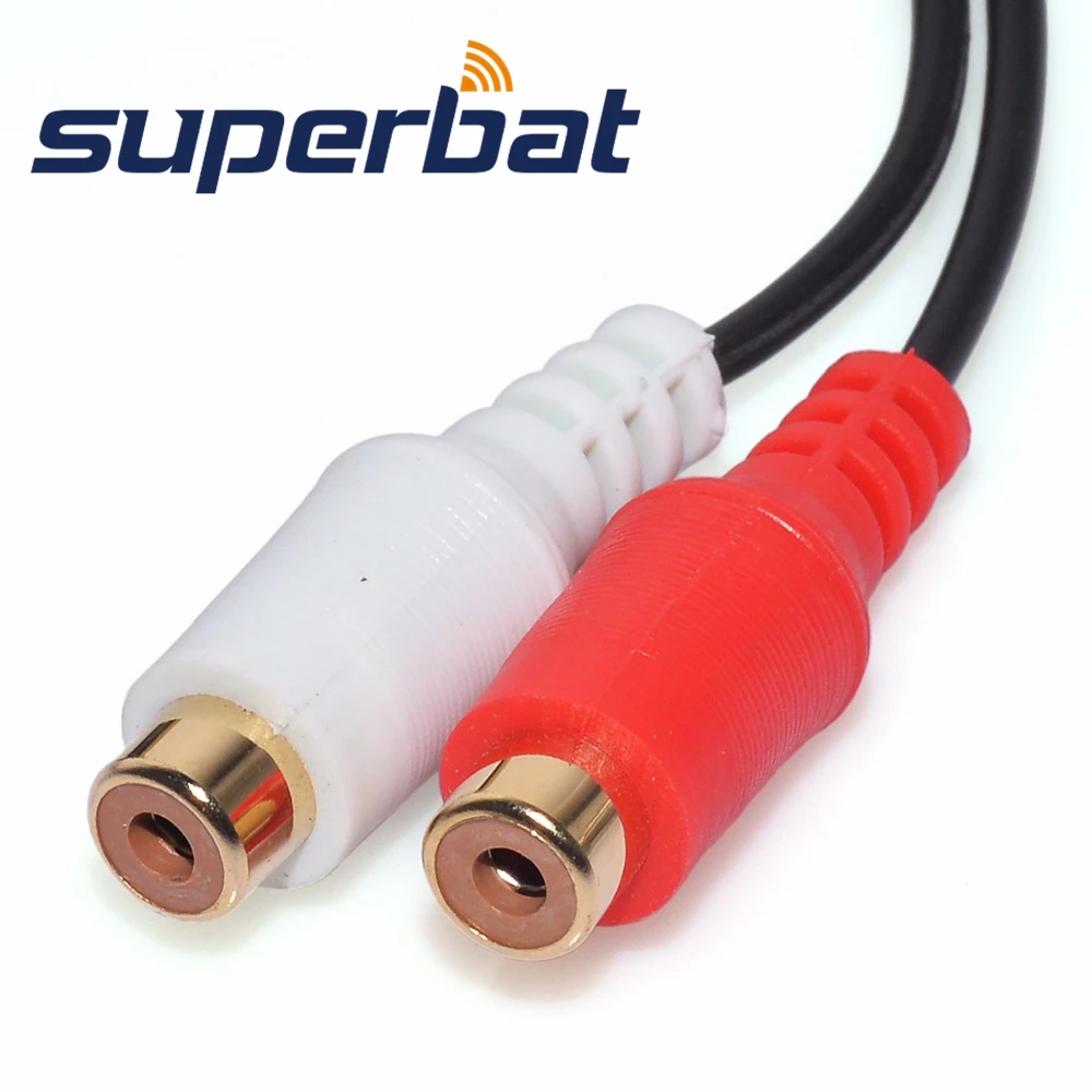 Superbat Ground Loop Isolator 40Hz-32000Hz Audio Hum Noise Preventer Car Radio Filter Automobile Noise Cancelling Device